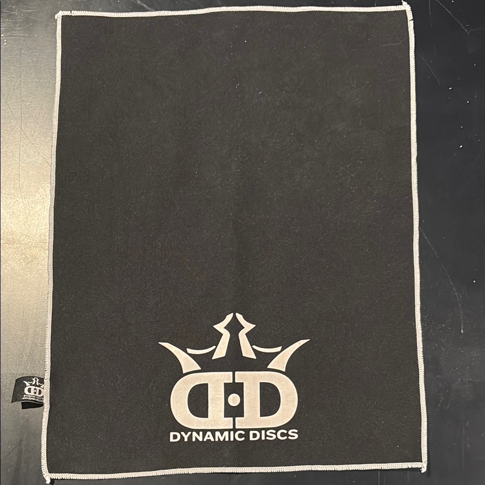 Dynamic Discs Black Sports Towel